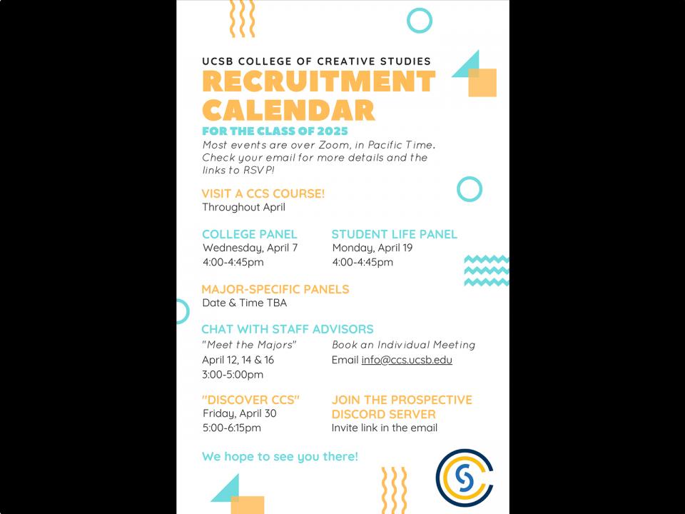 Ucsb 2025 Fall Calendar Of Events Schedule 